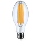 SATCO S13186 28W/LED/HID/ED28/822/EX39/CL 28 Watt LED HID Replacement - ED28 - 2200K - Extended Mogul Base - Clear - 120-277 Range Voltage