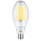 SATCO S13197 85W/LED/HID/ED37/850/EX39/CL 60/68/85 Wattage Selectable LED HID Replacement - ED37 - 5000K - Mogul Extended Base - Clear - 120-277 Range Voltage
