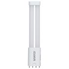 SATCO S18420 8.5PLL/LED/5CCT/BP 8.5 Watt PLL LED - 2G11 Base - 30K/35K/40K/50K/65K CCT Selectable - Ballast Bypass - 120-277 Volt