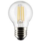 SATCO S21221 5.5G16.5/LED/CL/930/120V/E26 5.5 Watt G16.5 LED; Clear; Medium base; 90 CRI; 3000K; 120 Volt