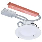 SATCO S21606 (28W/CDL/8/120-347/FS/RND/DD/E)  28W Field Selectable LED 8-Inch Commercial Downlight - Dual Dimming - Integrated Emergency Driver - Round - 120-347 Volt