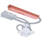 SATCO S21612 (14.6W/CDL/4/120-347/FS/SQ/DD/E)  14.6W Field Selectable LED 4-Inch Commercial Downlight - Dual Dimming - Integrated Emergency Driver - Square - 120-347 Volt