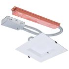 SATCO S21615 (38W/CDL/10/120-277/FS/SQ/DD/E)  38W Field Selectable LED 10-Inch Commercial Downlight - Dual Dimming - Integrated Emergency Driver - Square - 120-277 Volt
