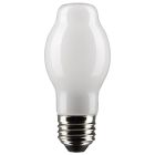 SATCO S21855 5BT15/WH/LED/927/120V/2CD 5 Watt BT15 LED; White; Medium Base; 2700K; 450 Lumens; 120 Volt