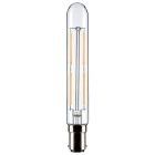 SATCO S21861 4T6.5/LED/CL/930/120V/DC/1CD 4 Watt T6.5 LED; Clear; Bayonet Double Contact Base; 3000K; 400 Lumens; 120 Volt