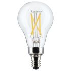SATCO S21871 5.5A15/CL/LED/927/E12/2CD 5.5 Watt A15 LED; Clear; Candelabra Base; 2700K; 450 Lumens; 2-Pack