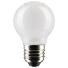 SATCO S21878 4.5G16.5/LED/WH/950/120V/E26/2 4.5 Watt G16.5 LED - White - Medium Base - 5000K - 120 Volt - 2-Card