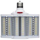 SATCO S28932R1 80W/LED/HID/SB/3CCT/EX39 LED Shoe Box Lamp - 60/70/80 Wattage Selectable - 3K/4K/5K CCT Selectable - 120-277 Volt - White Finish