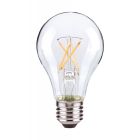 SATCO S39879 8A19/LED/927/CL/120V 8 Watt A19 LED; Clear Finish; Medium base; 2700K; 120 Volt