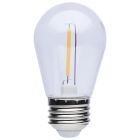 SATCO S8027R1 (1W/LED/S14/CL/22K/120V/ND/4PK) S14 LED String Light Replacement Lamp - Medium Base - 2200K - Clear - 120 Volt - 4-Pack