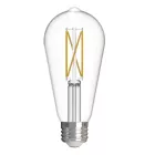Bulbrite 862939 (LED7ST18/30K/FIL/D/B/2-10PK) 7W LED ST18 3000K FILAMENT E26 DIM-10PK