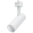 NUVO TH5003 (10W CCT LED TRK 48 WHT J-STYLE) 10 Watt LED Track Head - 48 Degree Beam Spread - J-Style Track - 5 CCT Selectable - Matte White Finish