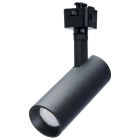 NUVO TH5004 (10W CCT LED TRK 48 BLK J-STYLE) 10 Watt LED Track Head - 48 Degree Beam Spread - J-Style Track - 5 CCT Selectable - Matte Black Finish