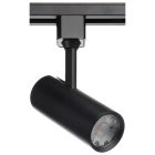 NUVO TH602 TRACK PRO SERIES- 10W- BK- 24 10 Watt; LED Commercial Track Head; Black; Cylinder; 24 Degree Beam Angle