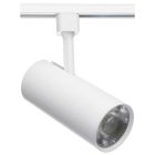 NUVO TH621 TRACK PRO SERIES- 30W- WH- 24 30 Watt; LED Commercial Track Head; White; Cylinder; 24 Degree Beam Angle
