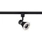 NUVO TH634 12 Watt LED Cinch Track Head - 3000K - Matte Black and Brushed Nickel Finish