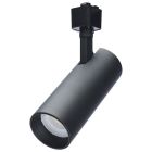 NUVO TH714 (20W CCT LED TRACK HD 48 DG BLK) 20 Watt LED Track Head - 48 Degree Beam Spread - 5 CCT Selectable - Matte Black Finish