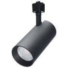NUVO TH724 (30W CCT LED TRACK HD 48 DG BLK) 30 Watt LED Track Head - 48 Degree Beam Spread - 5 CCT Selectable - Matte Black Finish