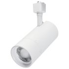NUVO TH741 (30W BEAM ADJ TRACK HEAD) 30 Watt LED Track Head - 20 to 50 Degree Adjustable Beam Spread - CCT Selectable - Matte White Finish
