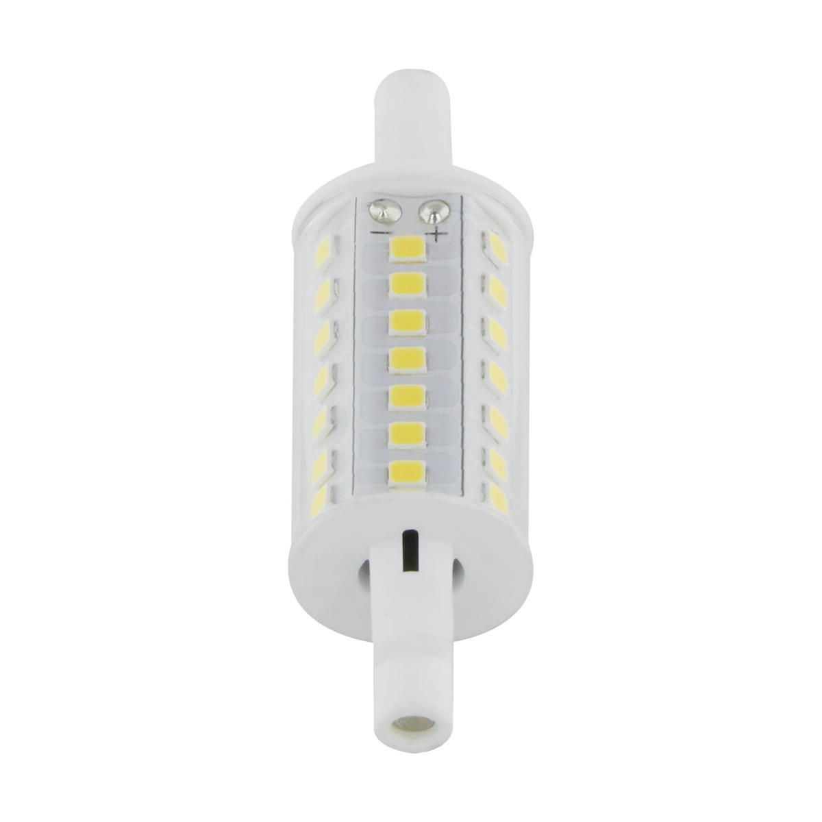 SATCO S11221 (6W/LED/T3/78MM/840/120V/D R7S) 6 Watt LED Bulb; J-Type T3 78mm;  120 Volt; R7S Base; 4000K; Double Ended; 200 Degree Beam Angle