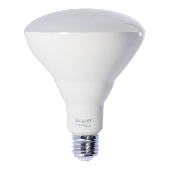 Bulbrite 772833 LED12BR30//827//D//3 LED 12W BR30 Light Bulb E26//Medium Base Warm White